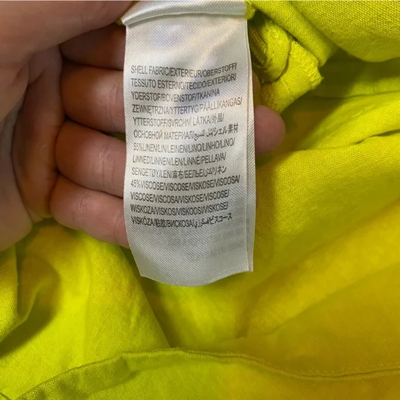 FARM Rio Neon Yellow Leaf Cutout Midi Dress - Picture 3 of 16